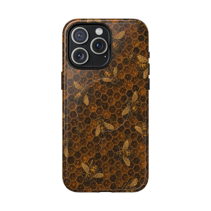 Golden Honeycomb Magnetic Case