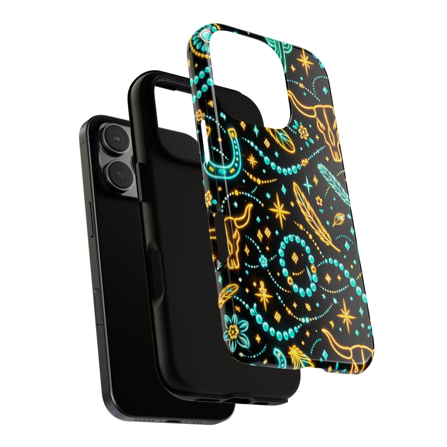 Neon Turquoise Tough Case