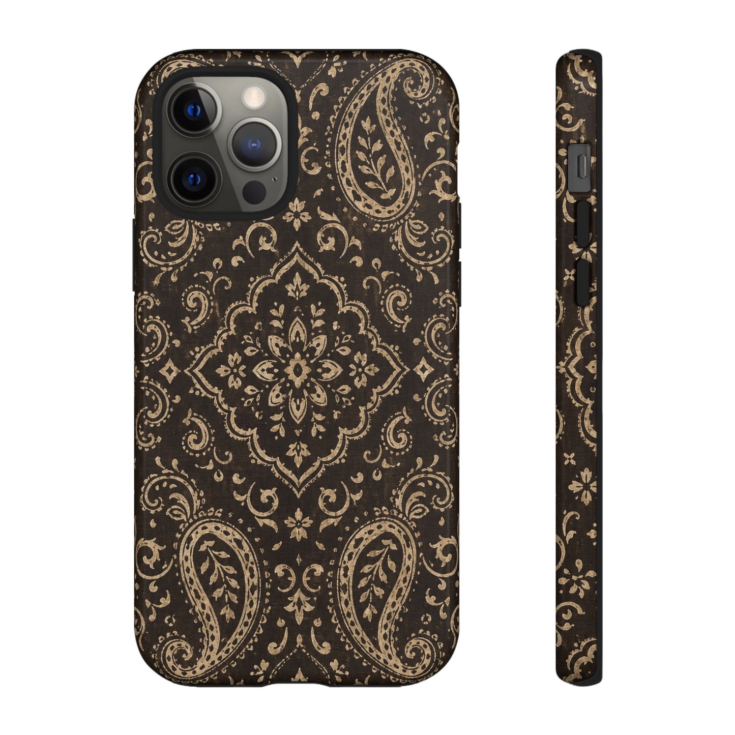 Chocolate Paisley Tough Case