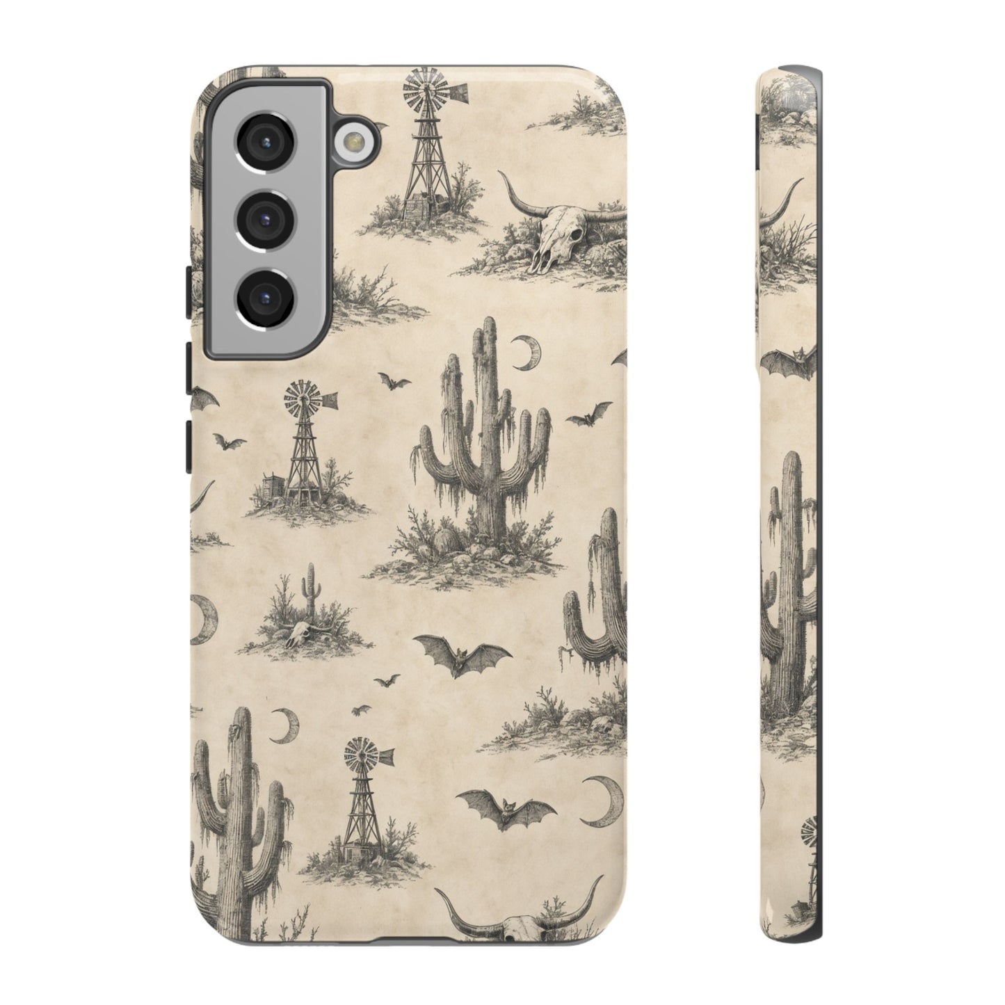 Spooky Desert Toile Tough Case