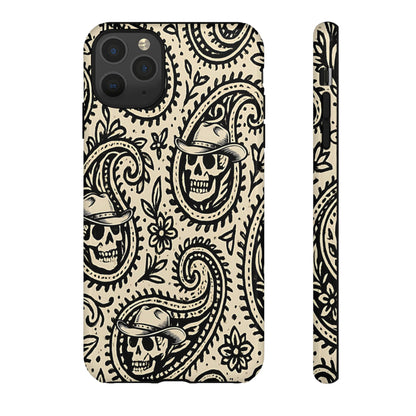 Cowboy Skull Paisley Tough Case