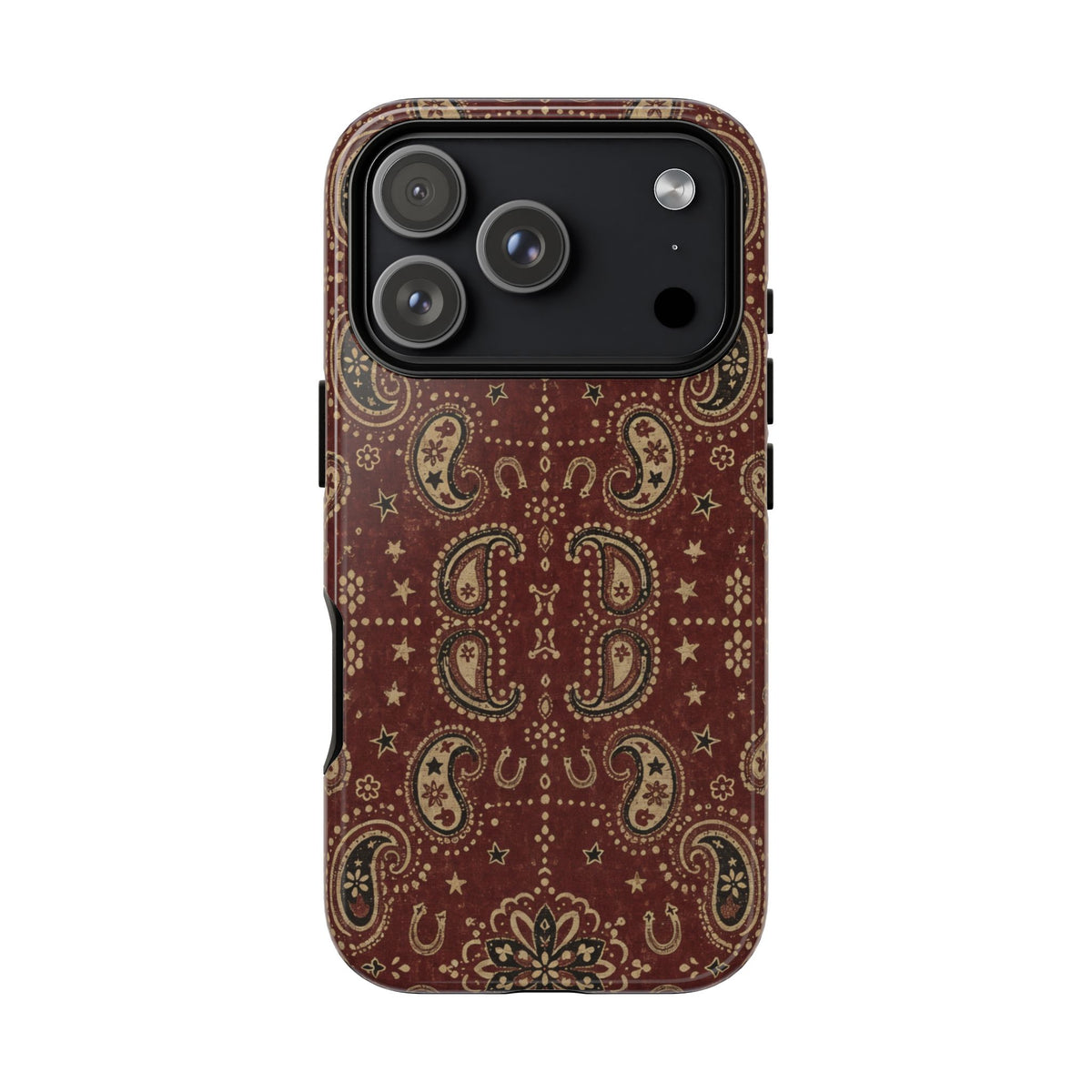 Burgundy Bandana Tough Case