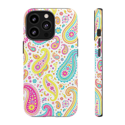 Neon Paisley Tough Case