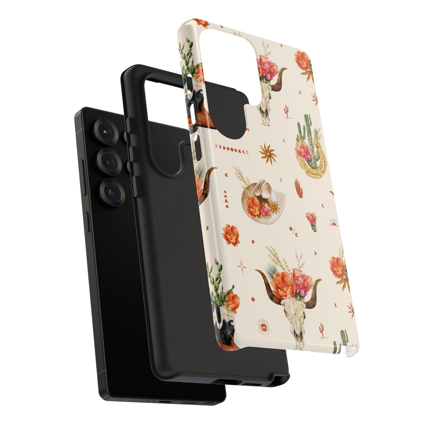 Western Floral Tough Phone Case