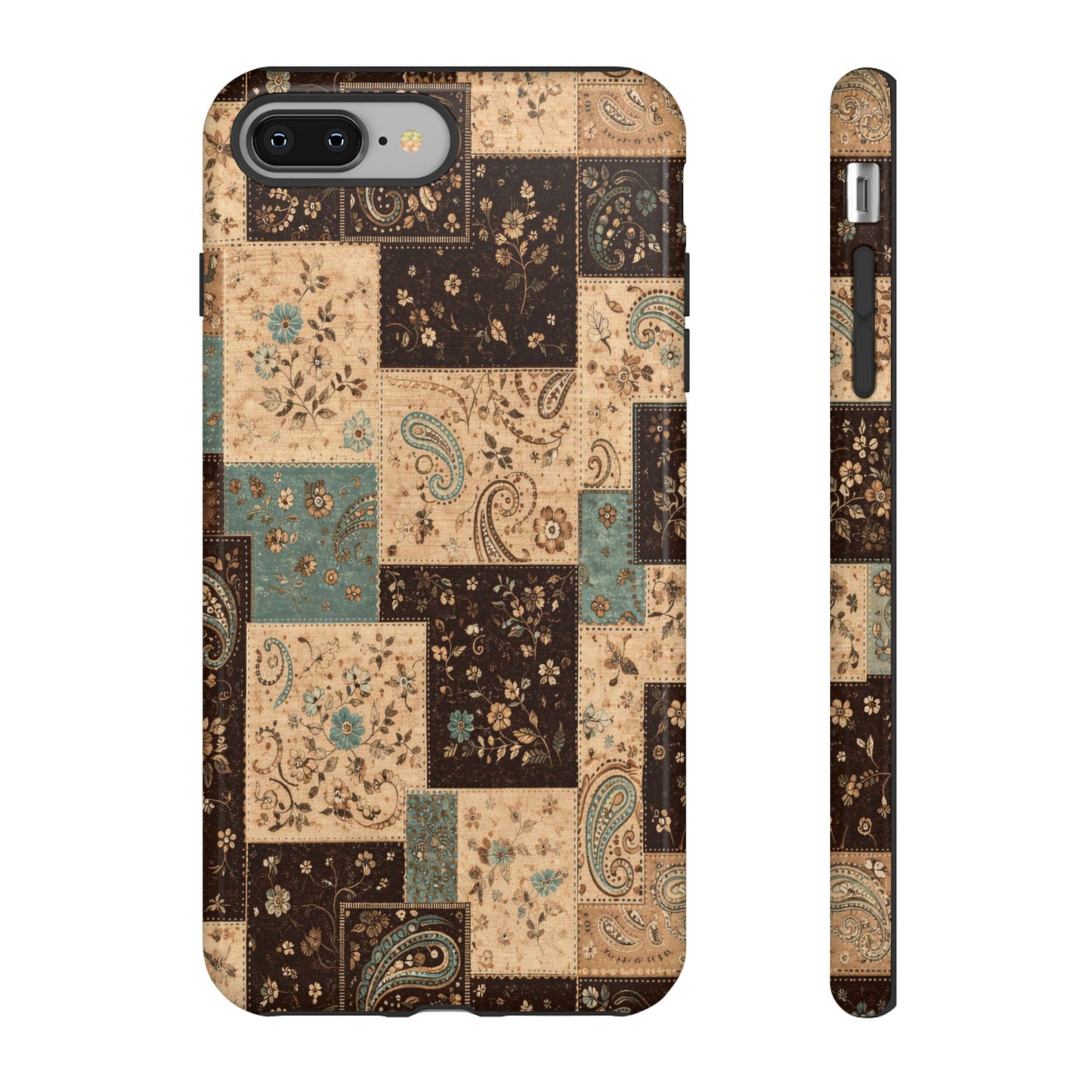 Chocolate Patchwork Tough Case