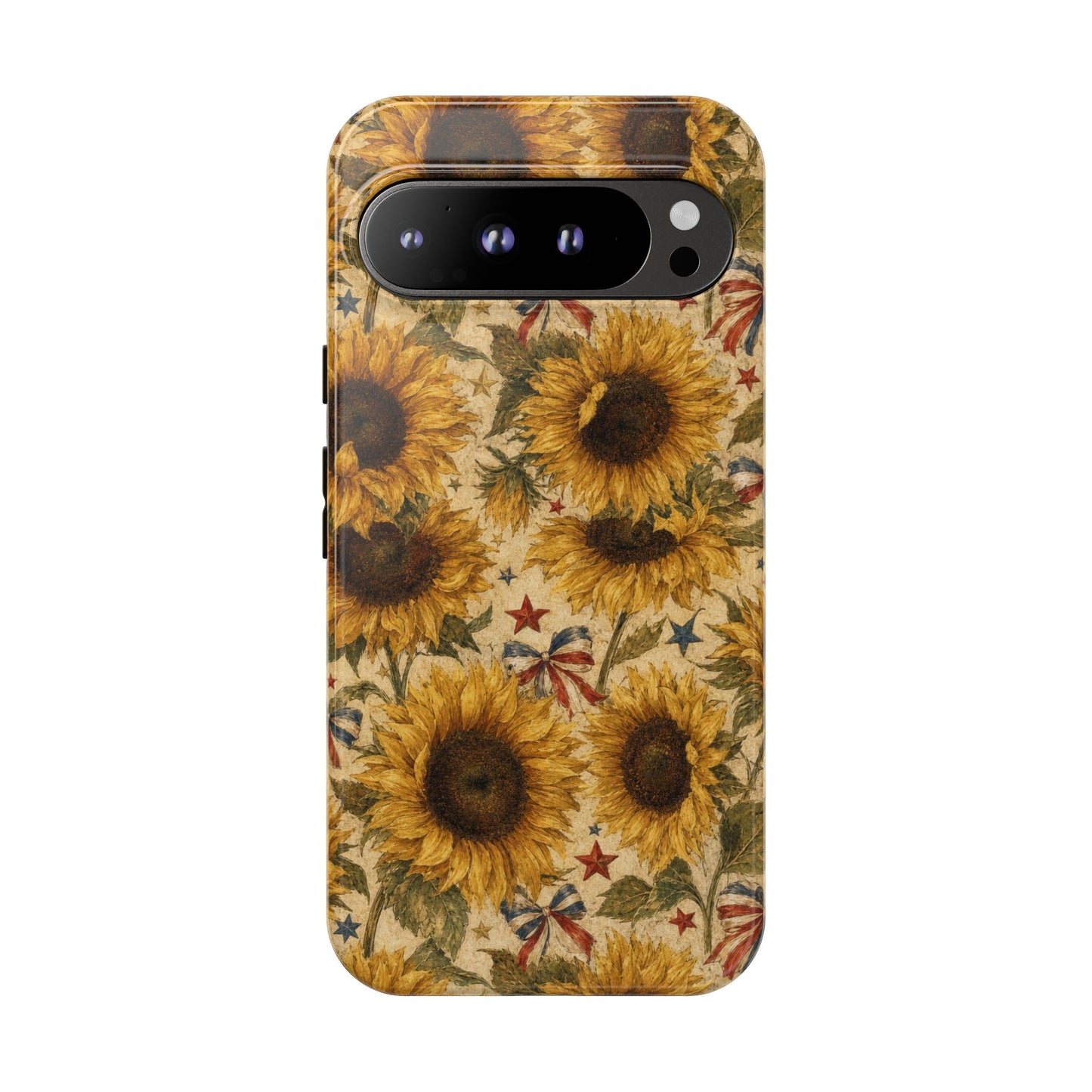 Patriotic Sunflowers Tough Case