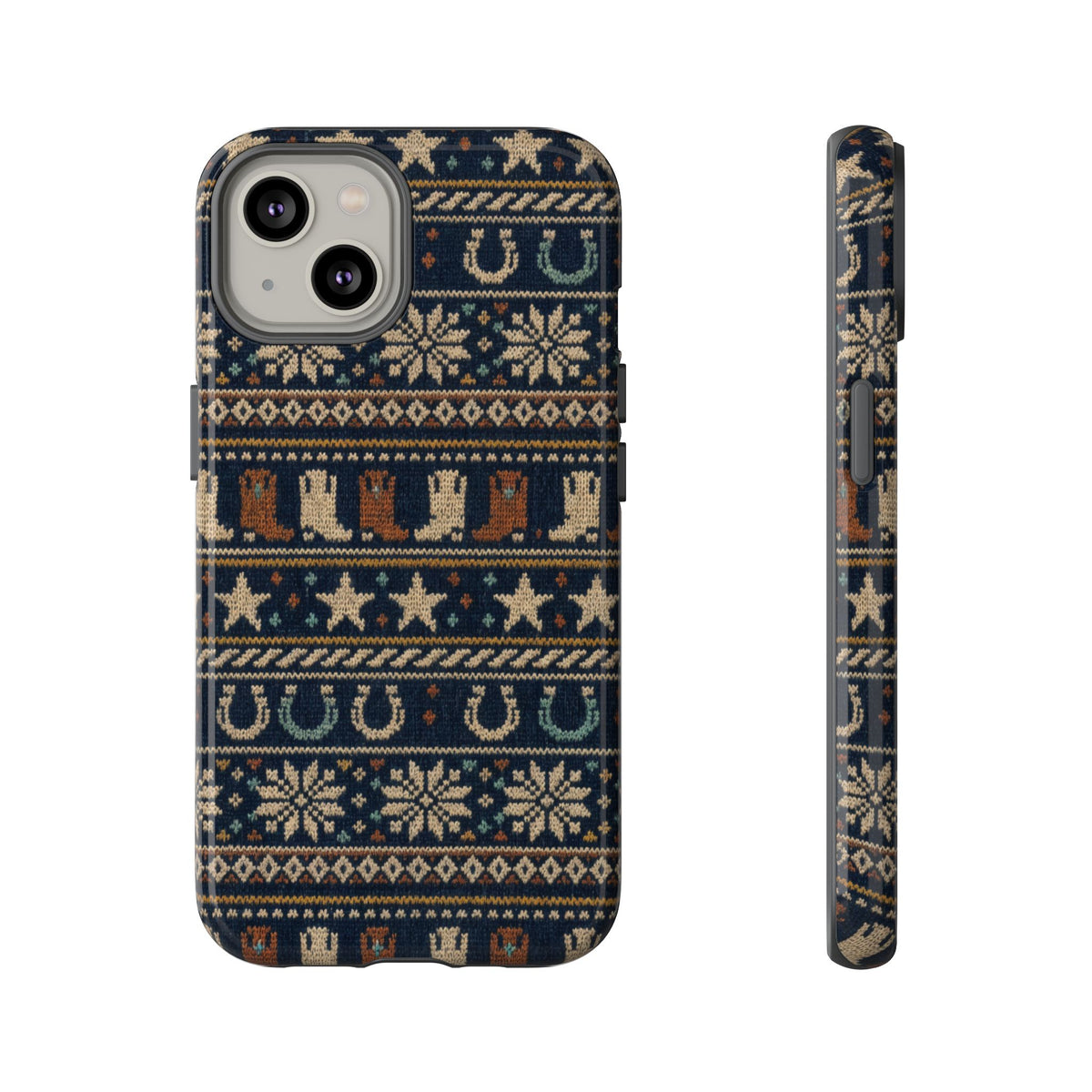 Fair Isle Boots Tough Case