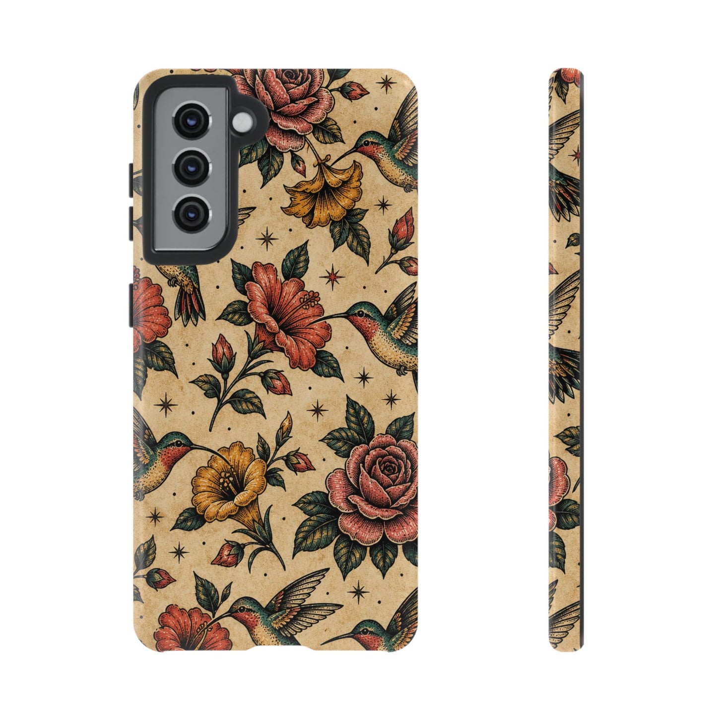 Hummingbird Rose Tough Case