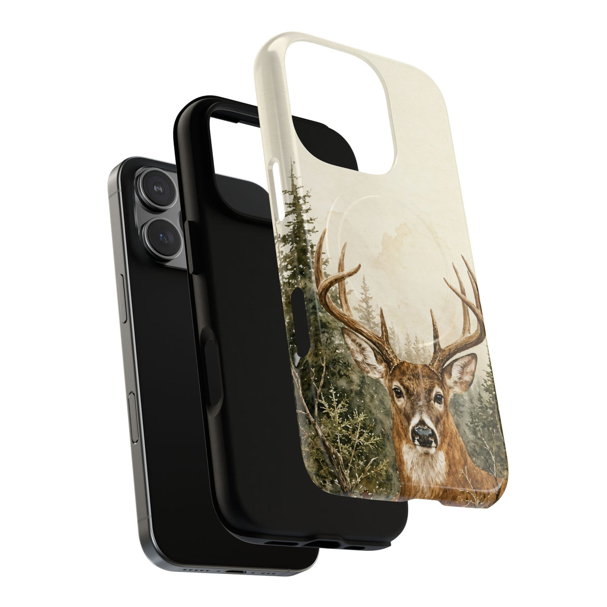 Watercolor Buck Magnetic Case