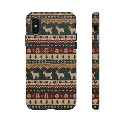 Fair Isle Goats Tough Case