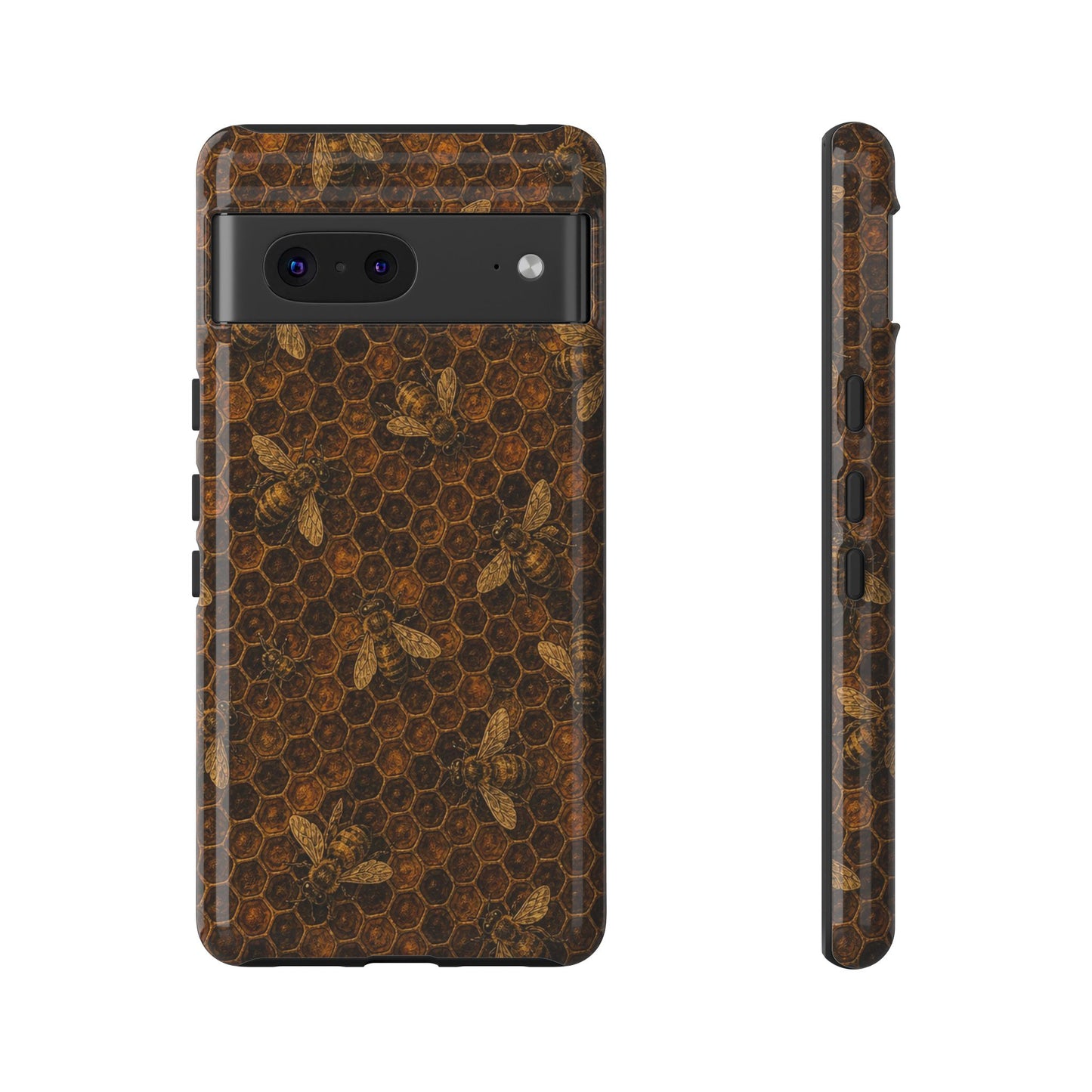 Golden Honeycomb Tough Case
