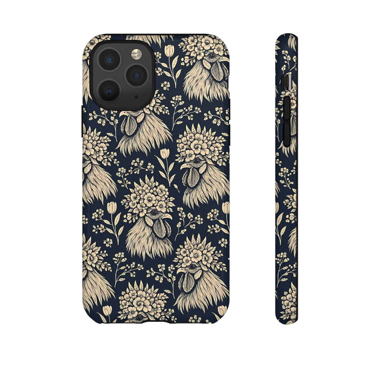 Floral Rooster Tough Case