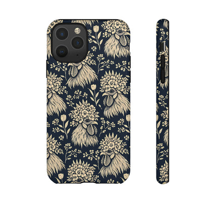 Floral Rooster Tough Case