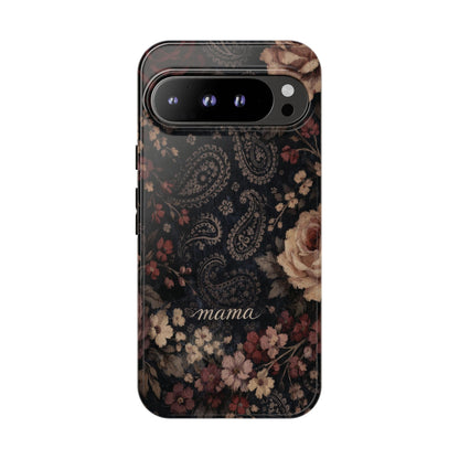 Paisley Floral Mama Tough Case