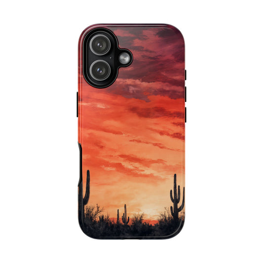 Desert Sunset Swaths Tough Case