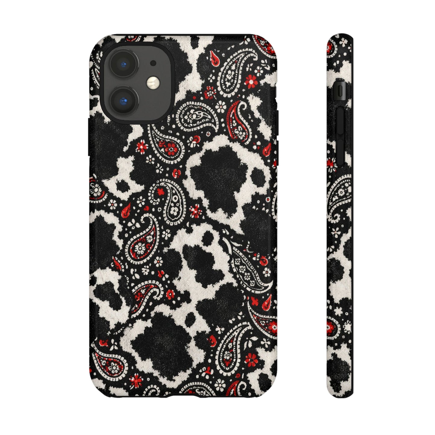 Paisley Cowhide Tough Case