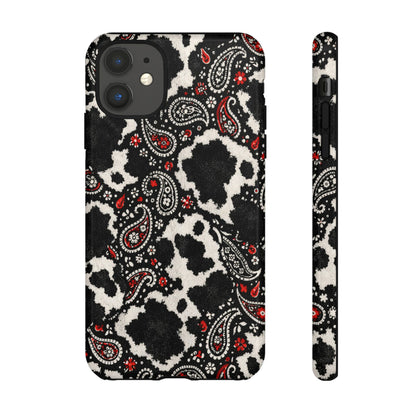 Paisley Cowhide Tough Case