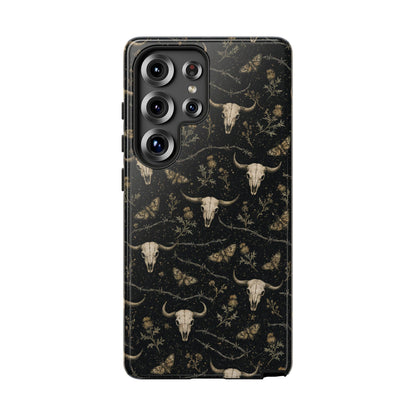 Bull Skull Barbwire Tough Case