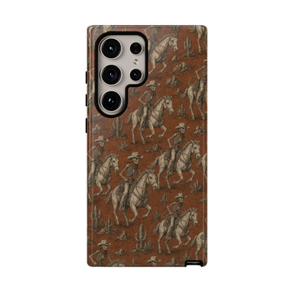Skeleton Cowboy Ride Tough Case