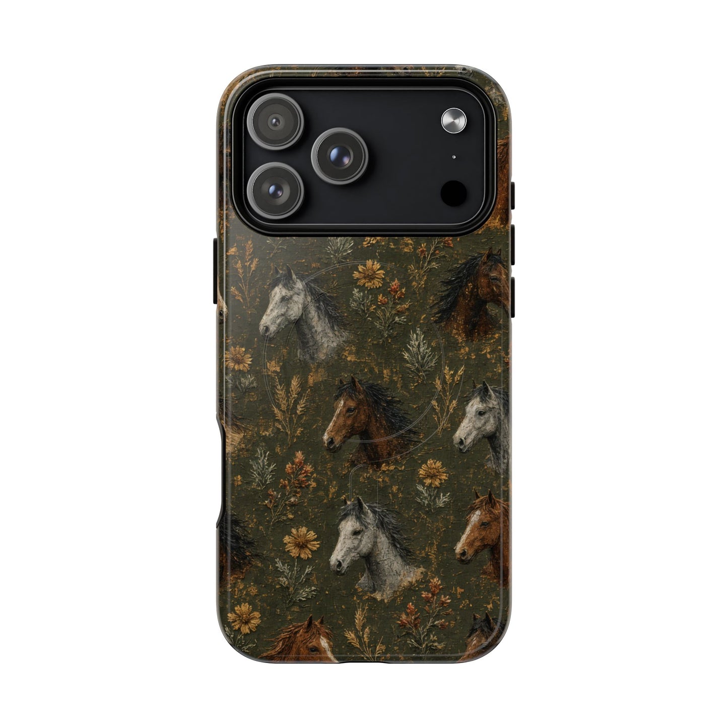 Autumn Horses Magnetic Case