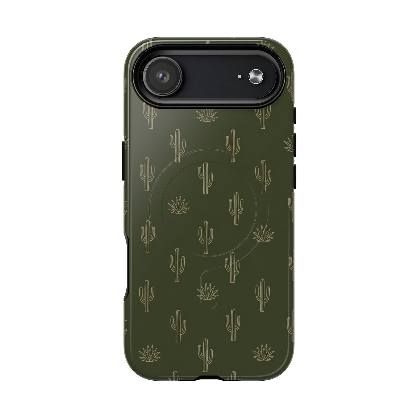Green Cactus Magnetic Case