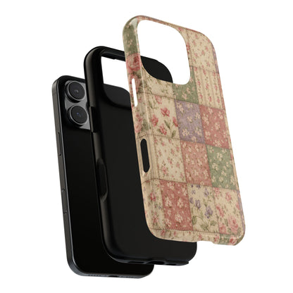 Pink Patchwork Tough Case