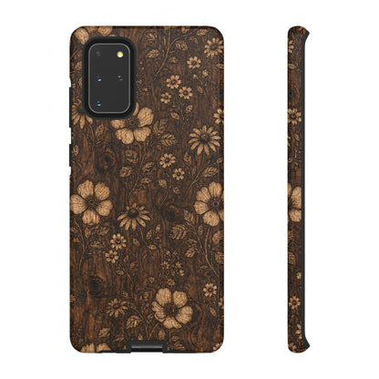 Floral Bark Tough Case