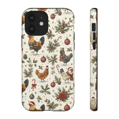 Santa Hens Tough Case