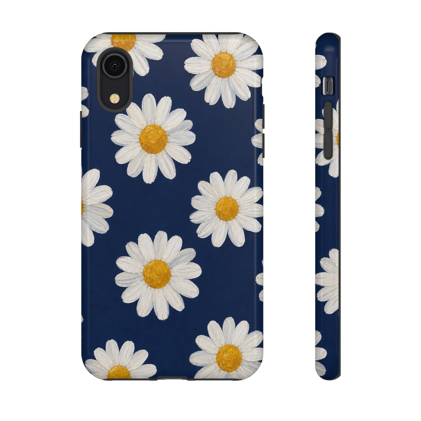 Navy Daisy Tough Case