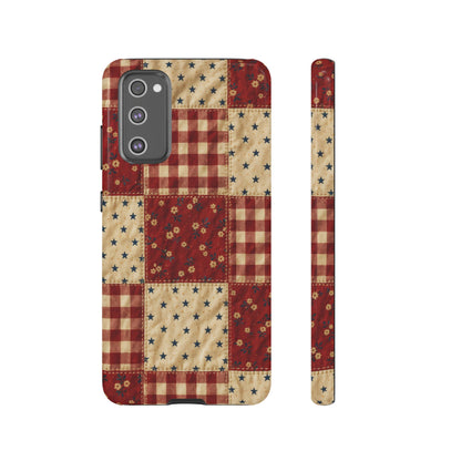 Gingham Stars Tough Case