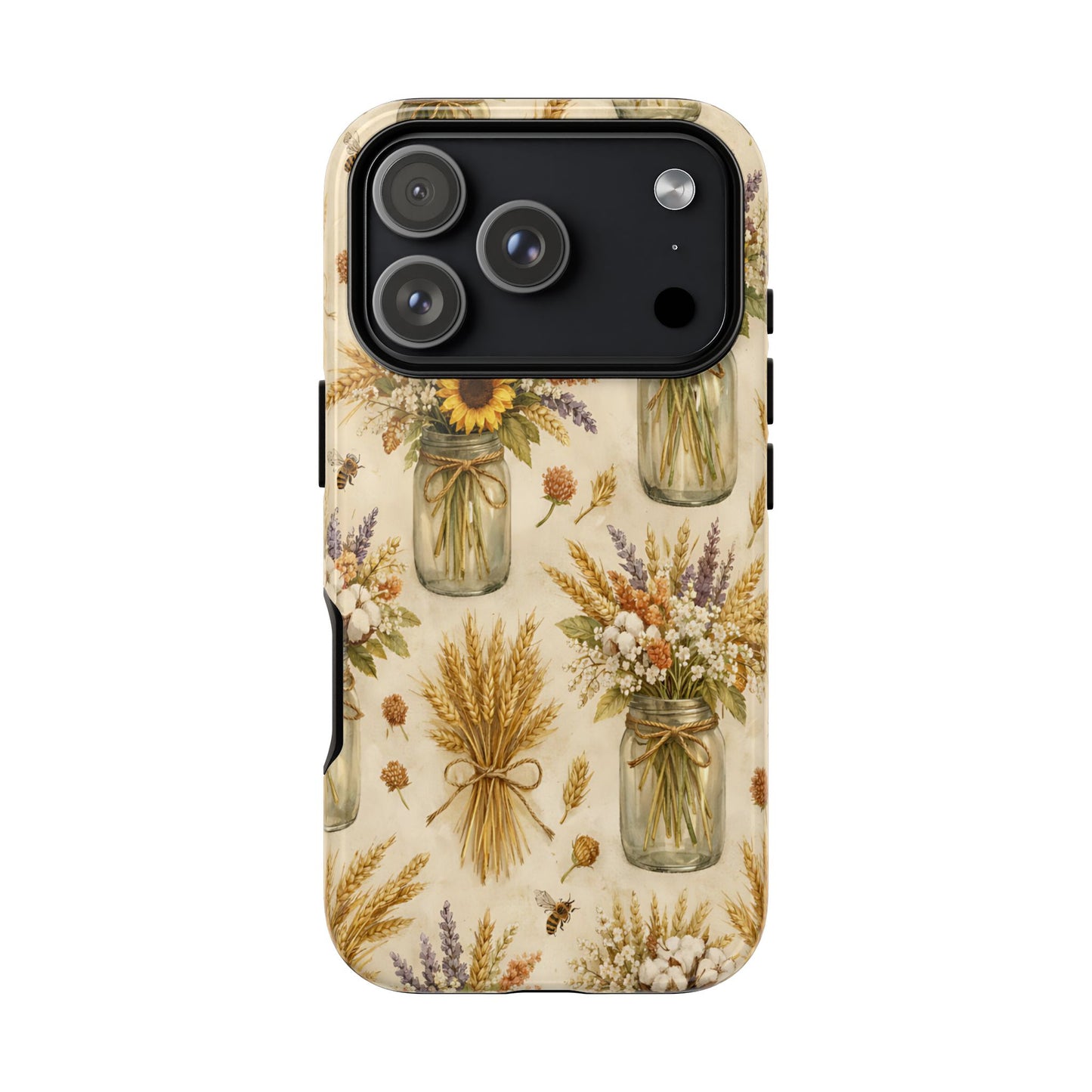 Wheat + Mason Jars Tough Case