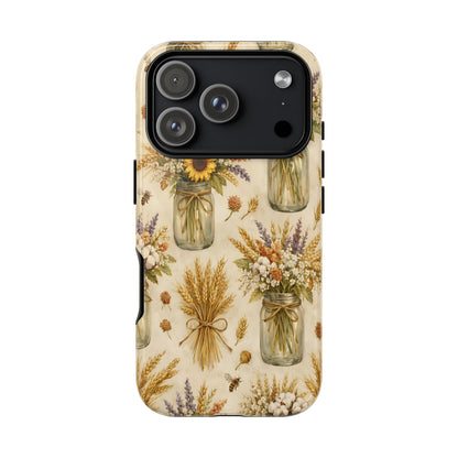 Wheat + Mason Jars Tough Case