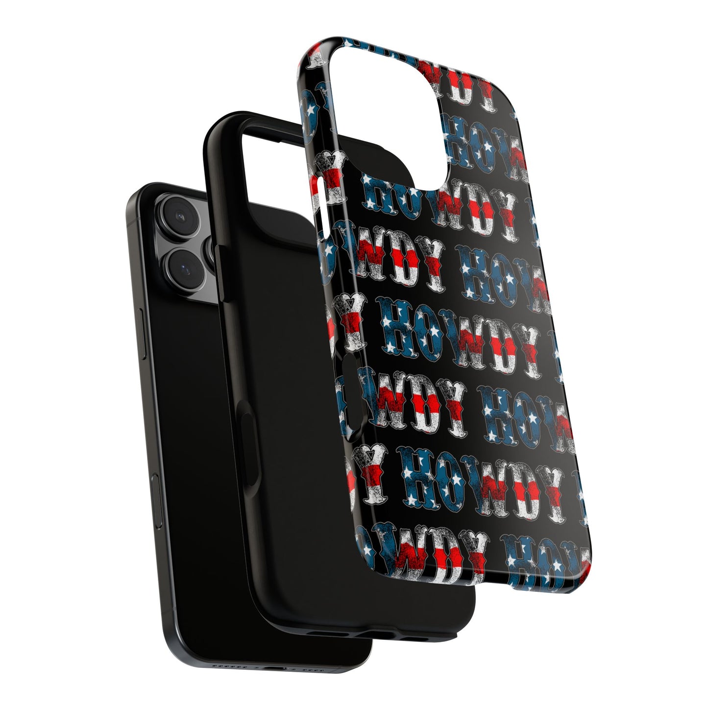 Patriotic Howdy Tough Case