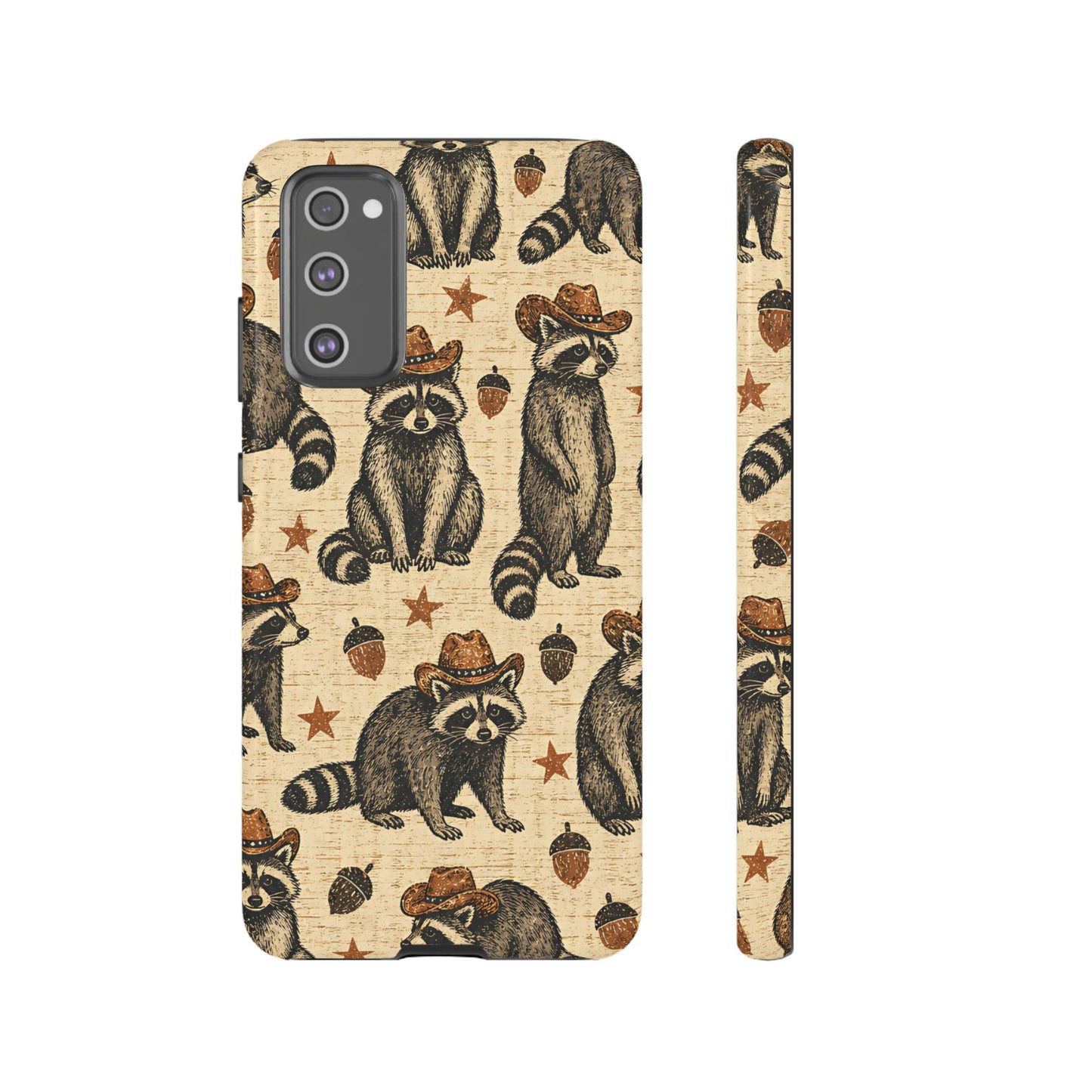 Retro Raccoon Tough Case