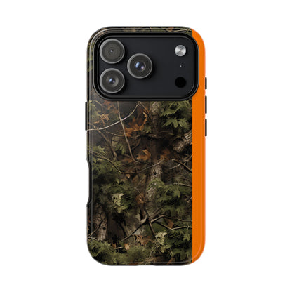 Hunting Camo Color-Block Tough Phone Case
