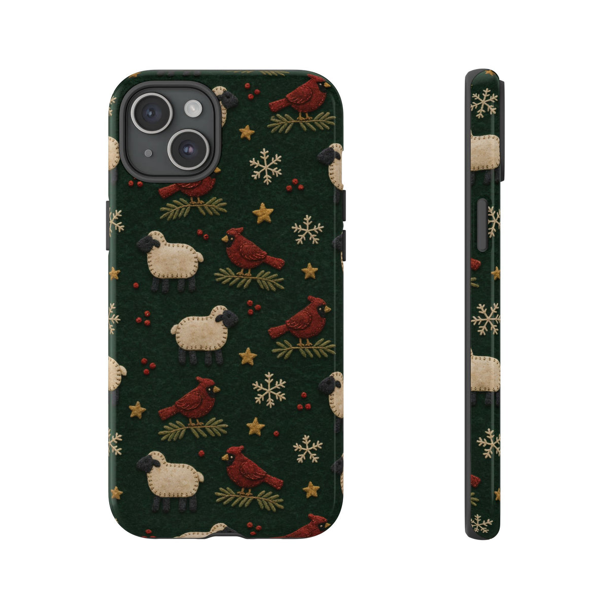Felt Sheep Cardinals Tough Case