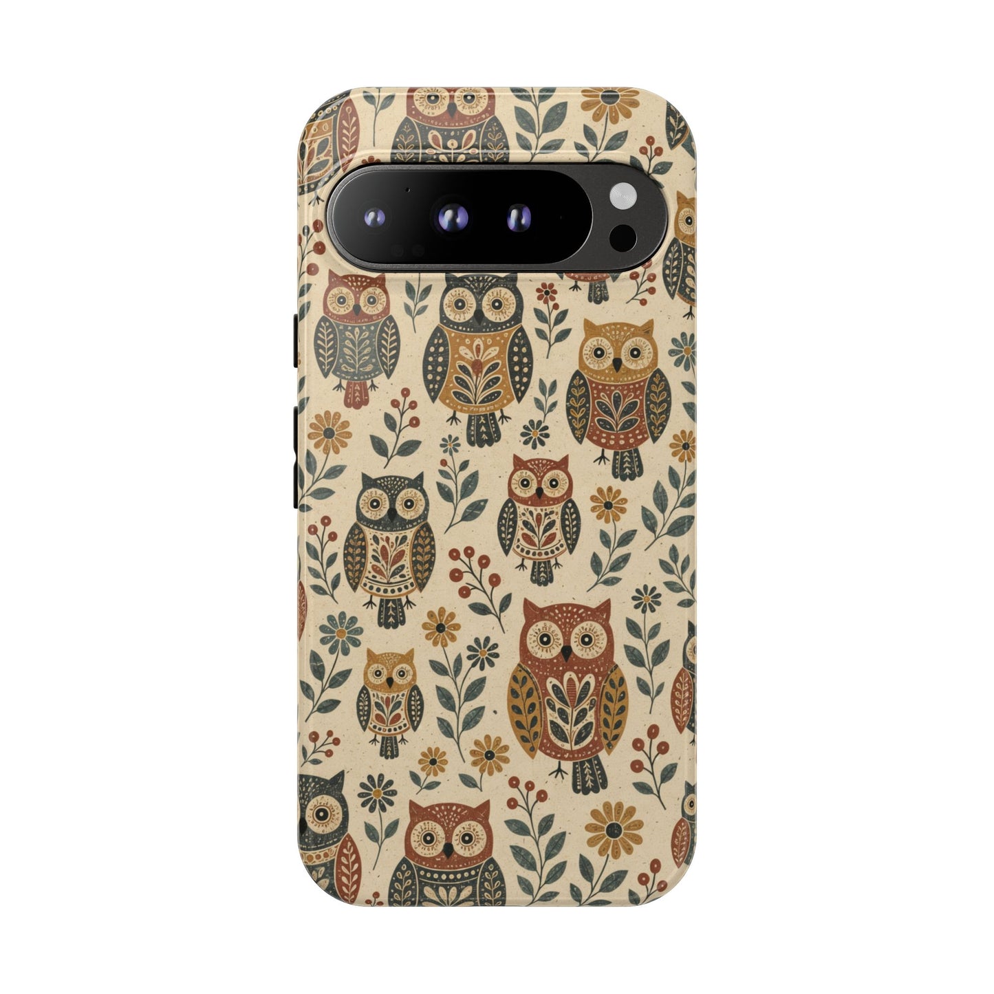 Folk Owls Tough Case