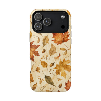Golden Leaves Magnetic Case