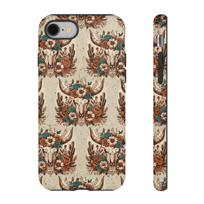 Boho Bull Skull Tough Case