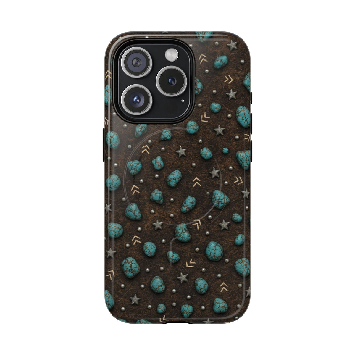 Turquoise Nuggets Magnetic Case