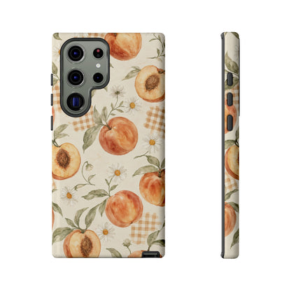 Peachy Gingham Tough Case