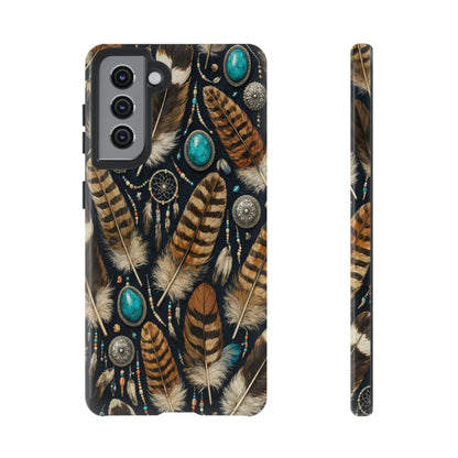 Southwest Feather Tough Case