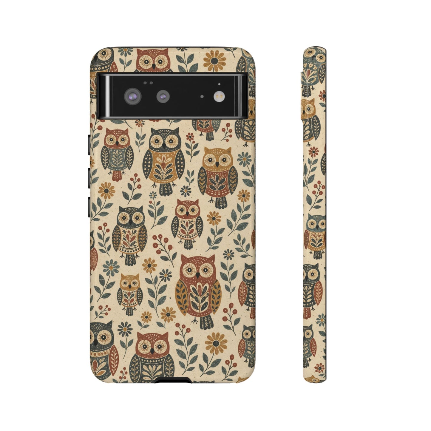 Folk Owls Tough Case