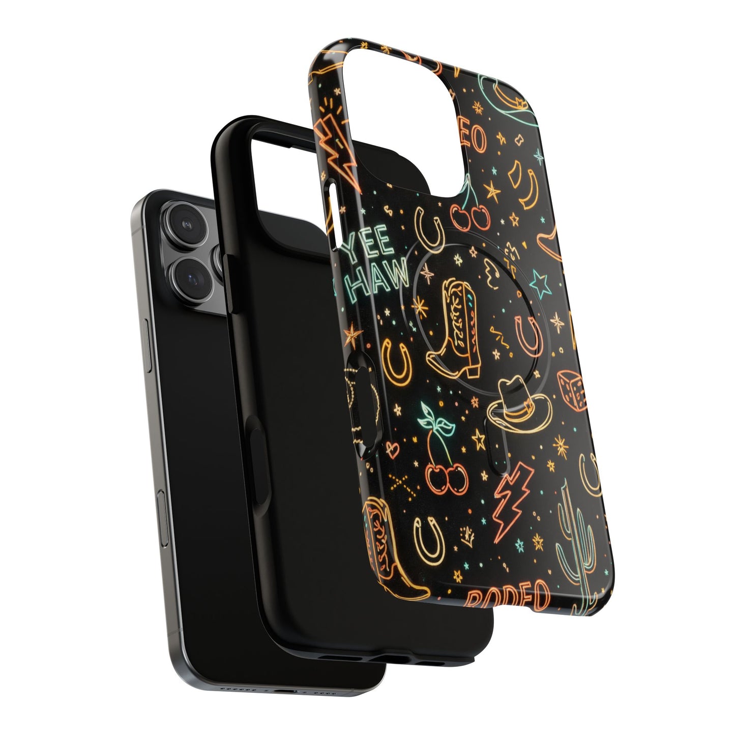 Retro Neon Rodeo Magnetic Case