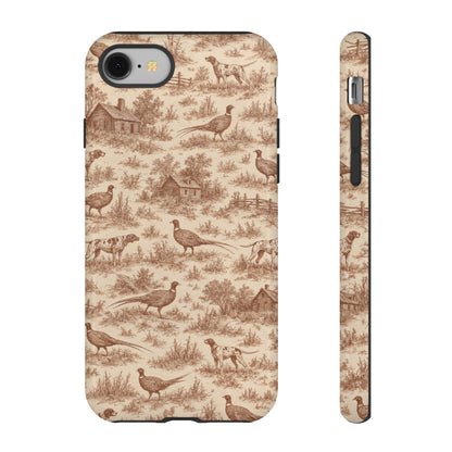 Pheasant Toile Tough Case
