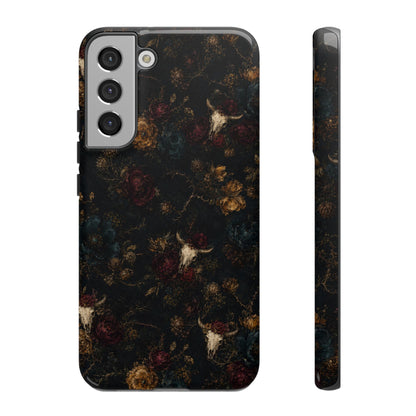 Bull Skull Bloom Tough Case