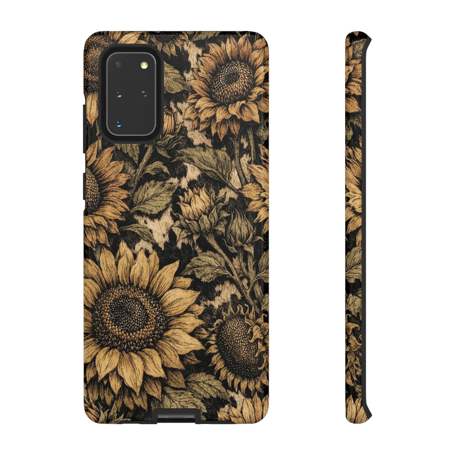 Cowhide Sunflowers Tough Case