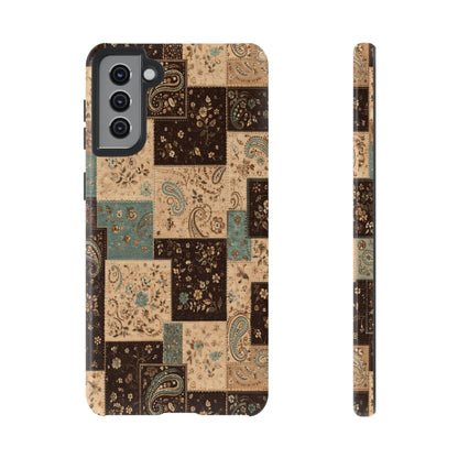 Chocolate Patchwork Tough Case