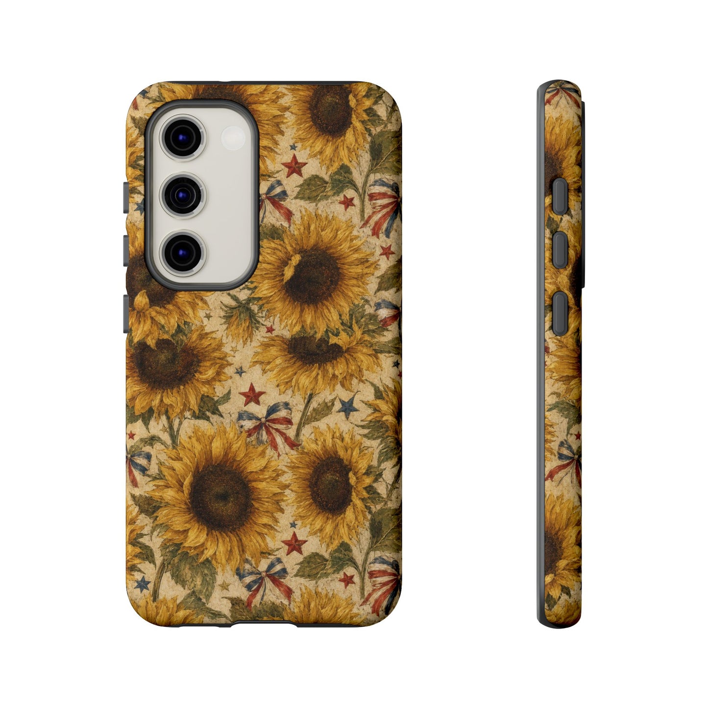 Patriotic Sunflowers Tough Case