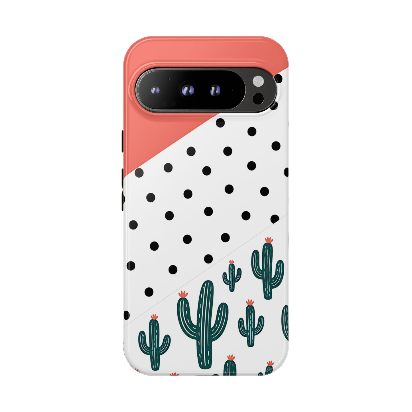 Polka Dot Cactus Tough Case